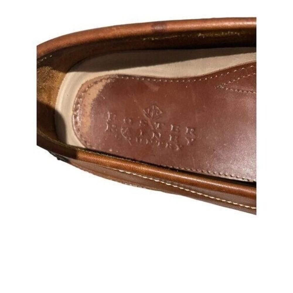 SAKS Fifth Avenue Men's Loafer Suede Leather Tassel Brown Size 10 - Picture 8 of 13